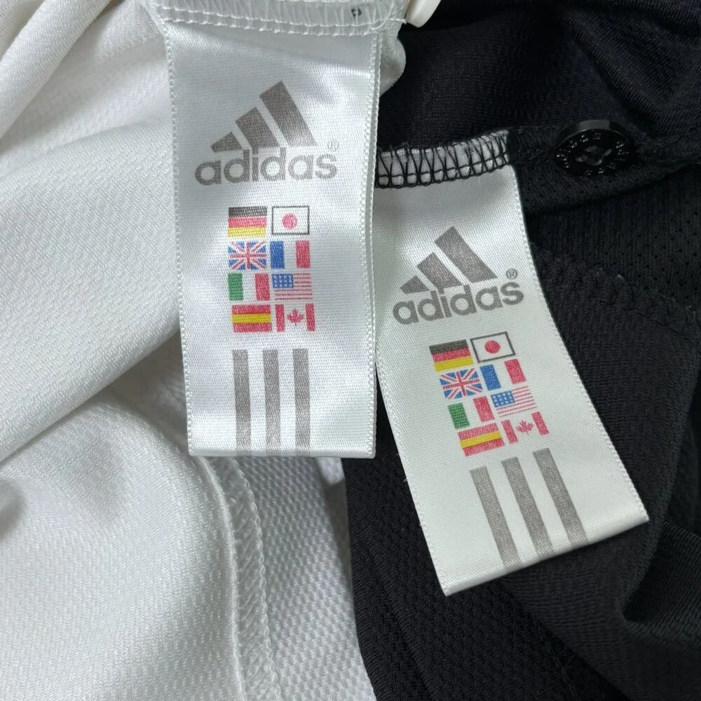 Adidas‎ University of Tennessee Polo Shirts Mens XL White Black Logo Volunteers